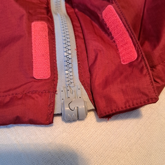 Under Armour men's size 2XL 2 Tone Storm 3 jacket, orange & maroon, VGUC - Picture 12 of 12